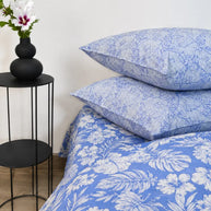 Blue Serenity Reversible Quilt Cover Set – 7 Pcs